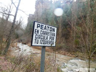 Daroca Salvaje_Gallocanta-Pinsapar de Orcajo; puerto navafria foces del rio pendon ruta gr 10 fuente
